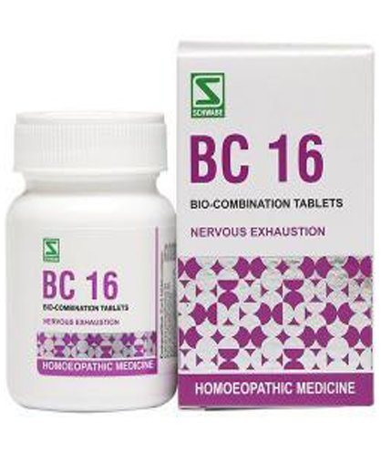 Dr Willmar Schwabe India Bio-Combination 16 (BC 16) Tablet - 25 gm
