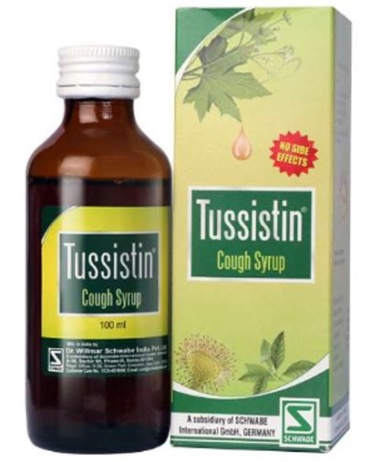Dr Willmar Schwabe Tussistin Syrup Cough Syrup - 100 ml