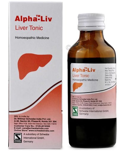 Dr Willmar Schwabe Alpha-Liv Liver Tonic - 100 ml