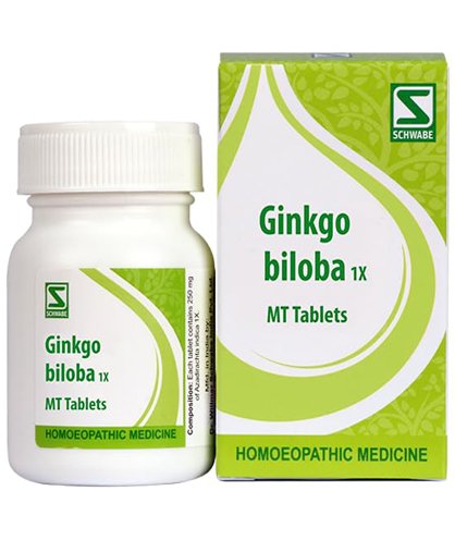 Dr Willmar Schwabe Ginkgo Biloba MT Tablet 1X - 20 gm