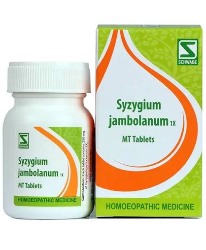 Dr Willmar Schwabe Syzygium Jambolanum 1X MT Tablet - 20 gm