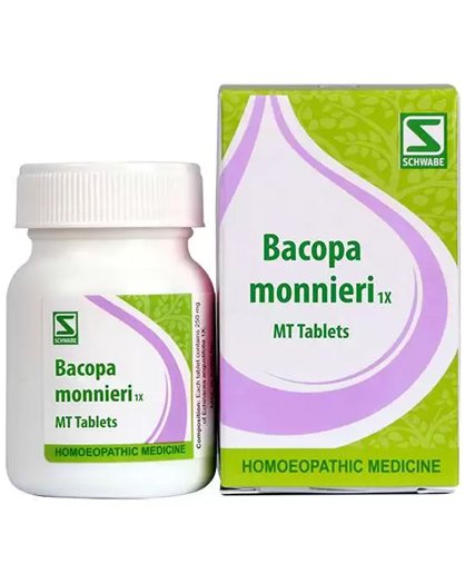 Dr Willmar Schwabe Bacopa Monnieri 1X MT Tablet - 20 gm