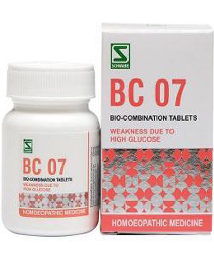 Dr Willmar Schwabe India Bio-Combination 07 (BC 07)Tablet - 25 gm