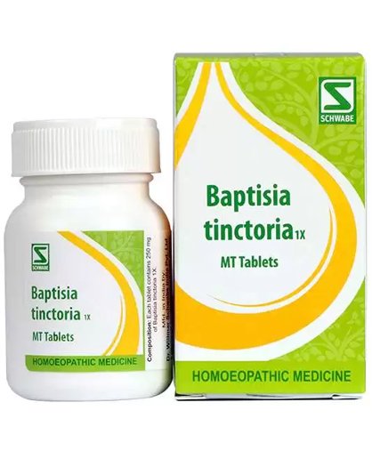Dr Willmar Schwabe Baptisia Tinctoria 1X MT Tablet - 20 gm
