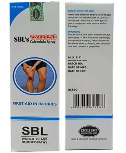 SBL Woundwell Calendula Spray - 50 ml