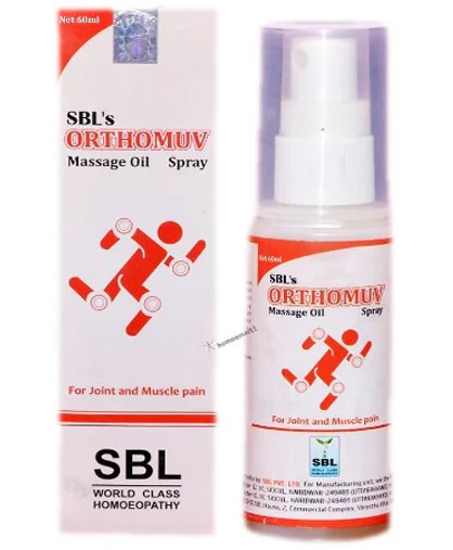 SBL Orthomuv Massage Oil Spray - 30 ml