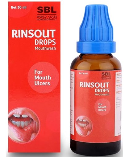 SBL Rinsout Drop Mouthwash - 30 ml