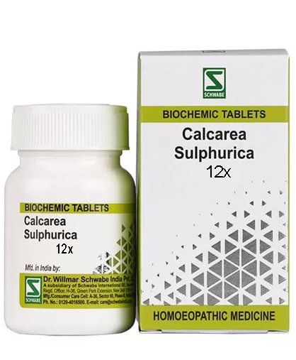 Dr Willmar Schwabe Calcarea Sulphurica 12X Tablet - 20 gm