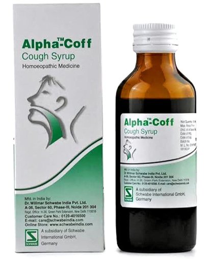 Dr Willmar Schwabe Alpha-Coff Cough Syrup - 200 ml