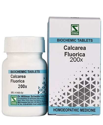 Dr Willmar Schwabe Calcarea Fluorica 200X Tablet - 20 gm