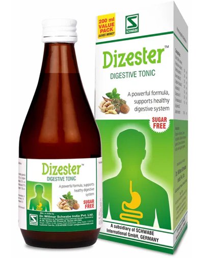 Dr Willmar Schwabe Dizester Digestive Tonic (Sugar Free) - 200 ml