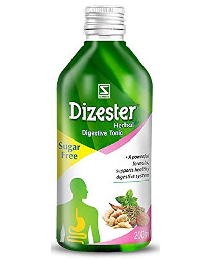 Dr Willmar Schwabe Dizester Herbal Digestive Tonic (Sugar Free) - 200 ml