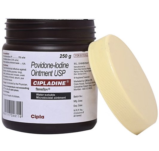 CiplaHealth Cipladine Ointment - 250 gm