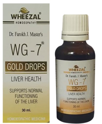 Wheezal WG7 Liver Health Gold Drop - 30 ml