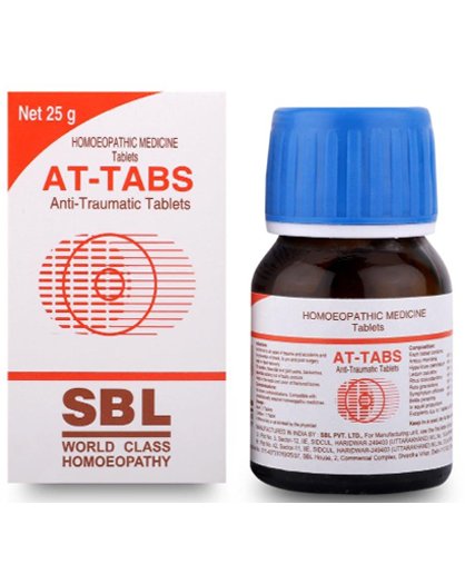 SBL AT-Tabs Ant- Traumatic Tablet - 25 gm
