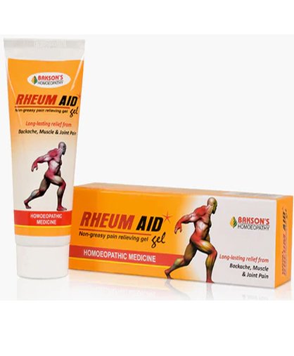 Bakson's Homoeopathy Rheum Aid Gel - 60 gm