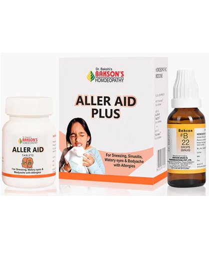 Bakson Aller Aid Plus (Twin Pack) - Drop 30 ml and 75 Tablets