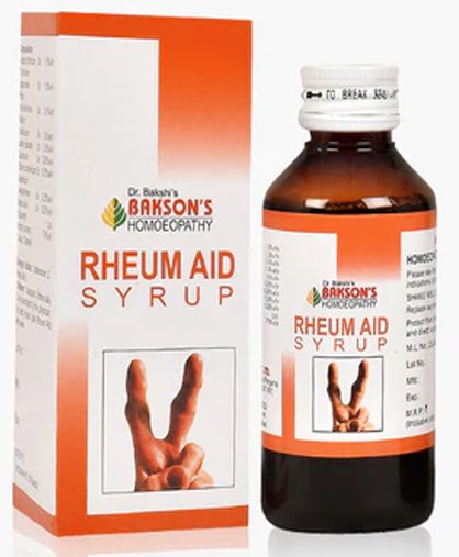 Bakson's Homoeopathy Rheum Aid Syrup - 115 ml