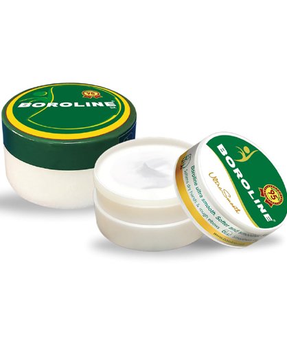 Boroline SX Antiseptic Ayurvedic Cream 100gm x 1 + Ultrasmooth Night Cream 100gm x 1 | Softens, Smoothens & Repairs Dry Skin (Pack of 2)