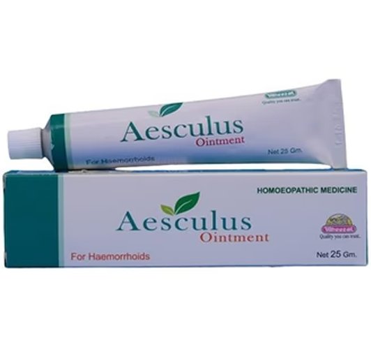 Wheezal Homoeopathy Aesculus Ointment - 25 gm