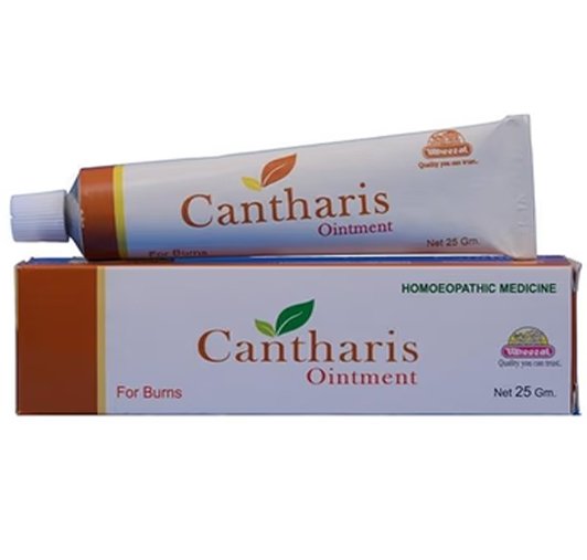 Wheezal Homoeopathy Cantharis Ointment - 25 gm