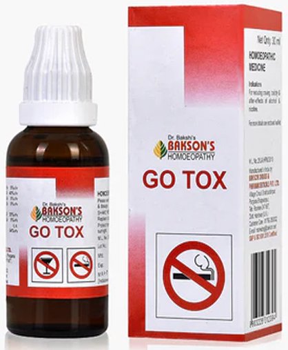 Bakson's Homoeopathy Go Tox Drop - 30ml