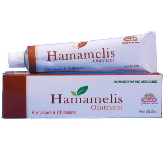 Wheezal Homoeopathy Hamamelis Ointment - 25 gm