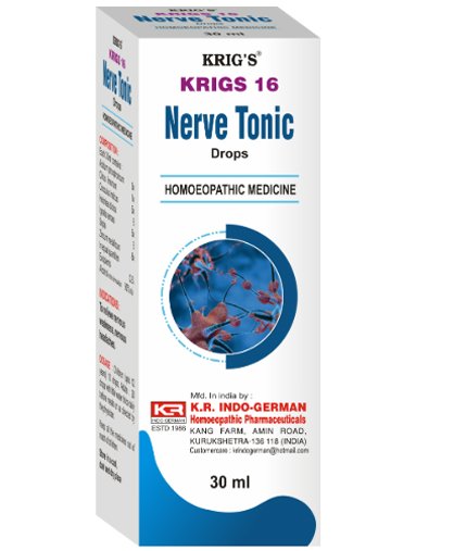 KRIG’S Krigs 16 Nerve Tonic Drops - 30 ml