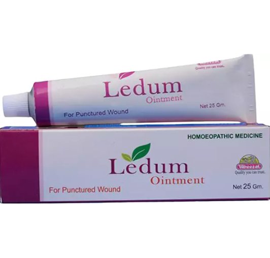 Wheezal Homoeopathy Ledum Ointment - 25 gm