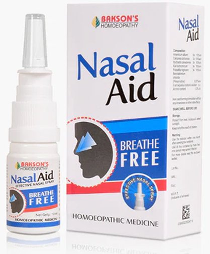 Bakson's Homoeopathy Nasal Aid Spray - 30 ml
