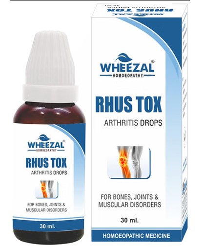 Wheezal Homoeopathy Rhus Tox Arthritis Drops - 30 ml