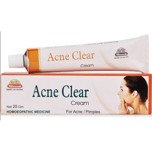 Wheezal Acne Clear Cream - 25 gm
