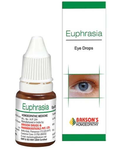 Bakson's Homoeopathy Euphrasia Eye Drop - 10 ml