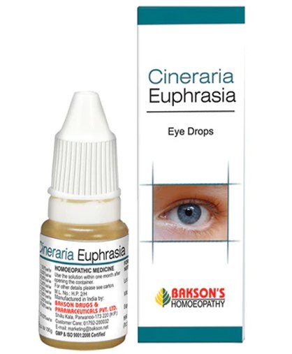 Bakson Cineraria Maritima Plus Eye Drop (Alcohol Free) - 10 ml