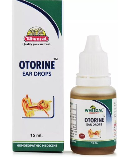 Wheezal Homoeopathy Otorine Ear Drop - 15 ml