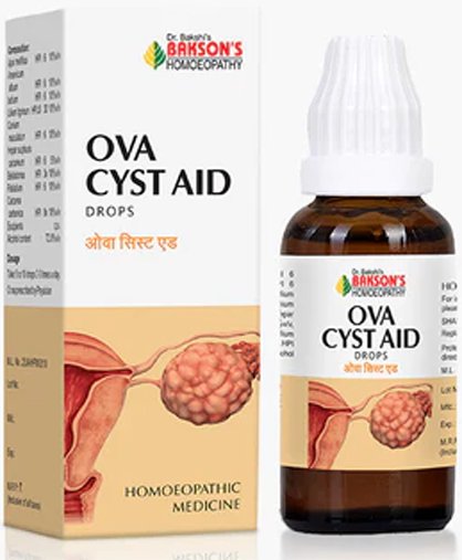 Bakson's Homoeopathy Ova Cyst Aid Drop - 30ml