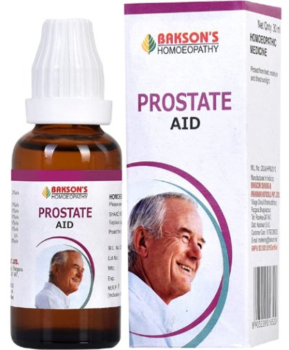 Bakson's Homoeopathy Prostate Aid Drop - 30 ml