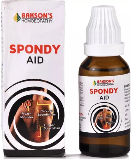 Bakson's Homoeopathy Spondy Aid Drop - 30 ml