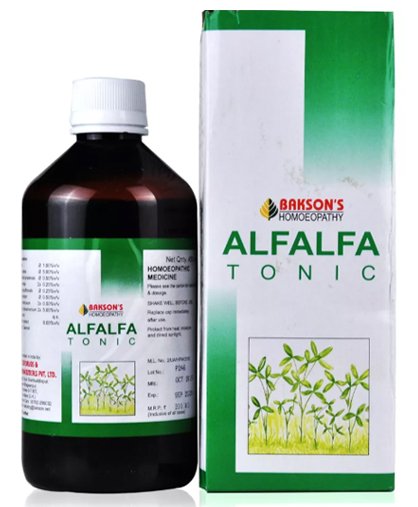 Bakson's Homoeopathy Alfalfa Tonic - 450ml